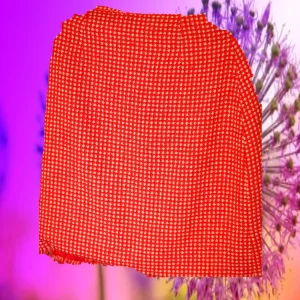 FALDA CORTA ROJA CON ESTAMPADO