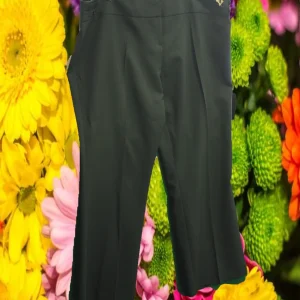 PANTALÓN MUJER DE VESTIR COLOR NEGRO