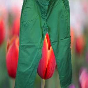 PANTALÓN MUJER VERDE