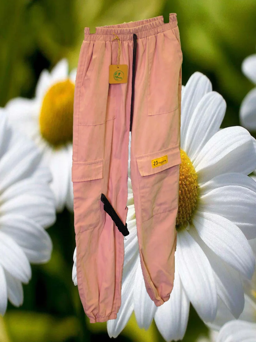 PANTALÓN MUJER ROSA TIPO DEPORTIVO - Imagen 2