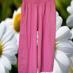 BERMUDAS MUJER ROSAS