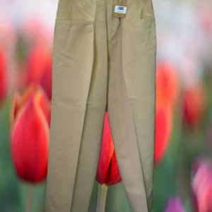 PANTALÓN MUJER DE VESTIR BEIGE
