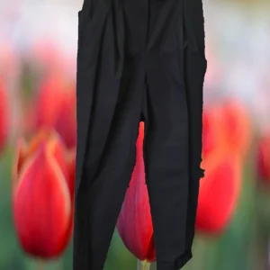 PANTALÓN MUJER DE VESTIR NEGRO