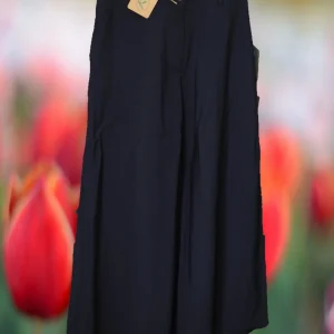 PANTALÓN MUJER AZUL MARINO ANCHO