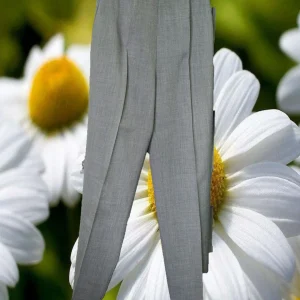 PANTALÓN MUJER DE VESTIR GRIS