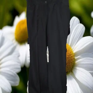 PANTALÓN MUJER DE VESTIR NEGRO