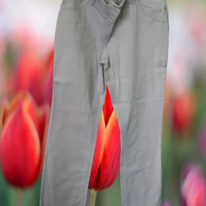 PANTALÓN MUJER VAQUERO GRIS