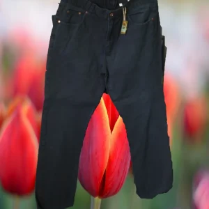 PANTALÓN MUJER VAQUERO NEGRO