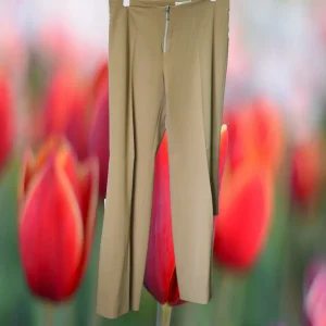 PANTALÓN MUJER DE VESTIR BEIGE