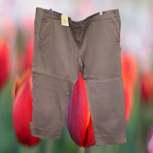 PANTALÓN MUJER DE VESTIR PIRATA MARRÓN