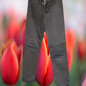 PANTALÓN MUJER VAQUERO NEGRO