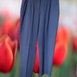 PANTALÓN MUJER DE VESTIR AZUL MARINO