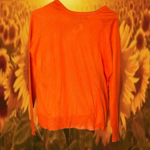 JERSEY MUJER FINO NARANJA