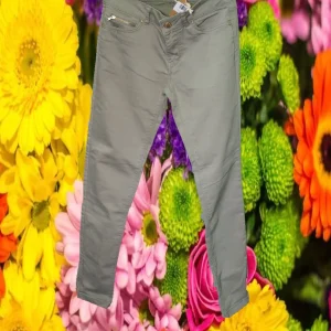PANTALÓN MUJER VAQUERO VERDE