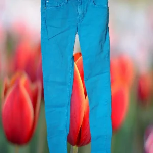 PANTALÓN MUJER VAQUERO AZUL INTENSO