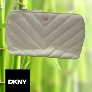 BOLSO PEQUEÑO BLANCA CON ASA DE CADENA ( TARA DESPRENDIDO GANCHO CORREA ) DKNY