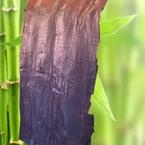 ECHARPE GRANDE GRANATE CON ABALORIOS