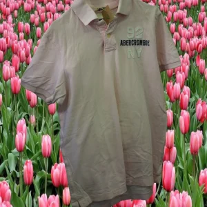 POLO HOMBRE MANGA CORTA ROSA