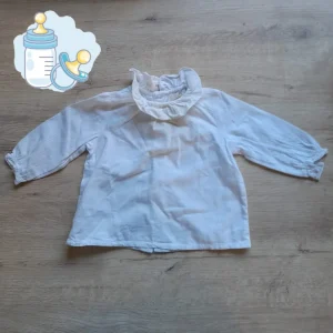 CAMISA BLANCA  BEBE