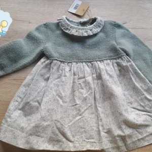 VESTIDO AZUL MAR BEBE