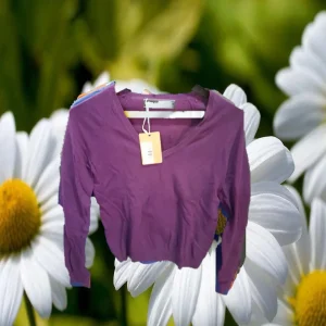 JERSEY MUJER MORADO DE PICO