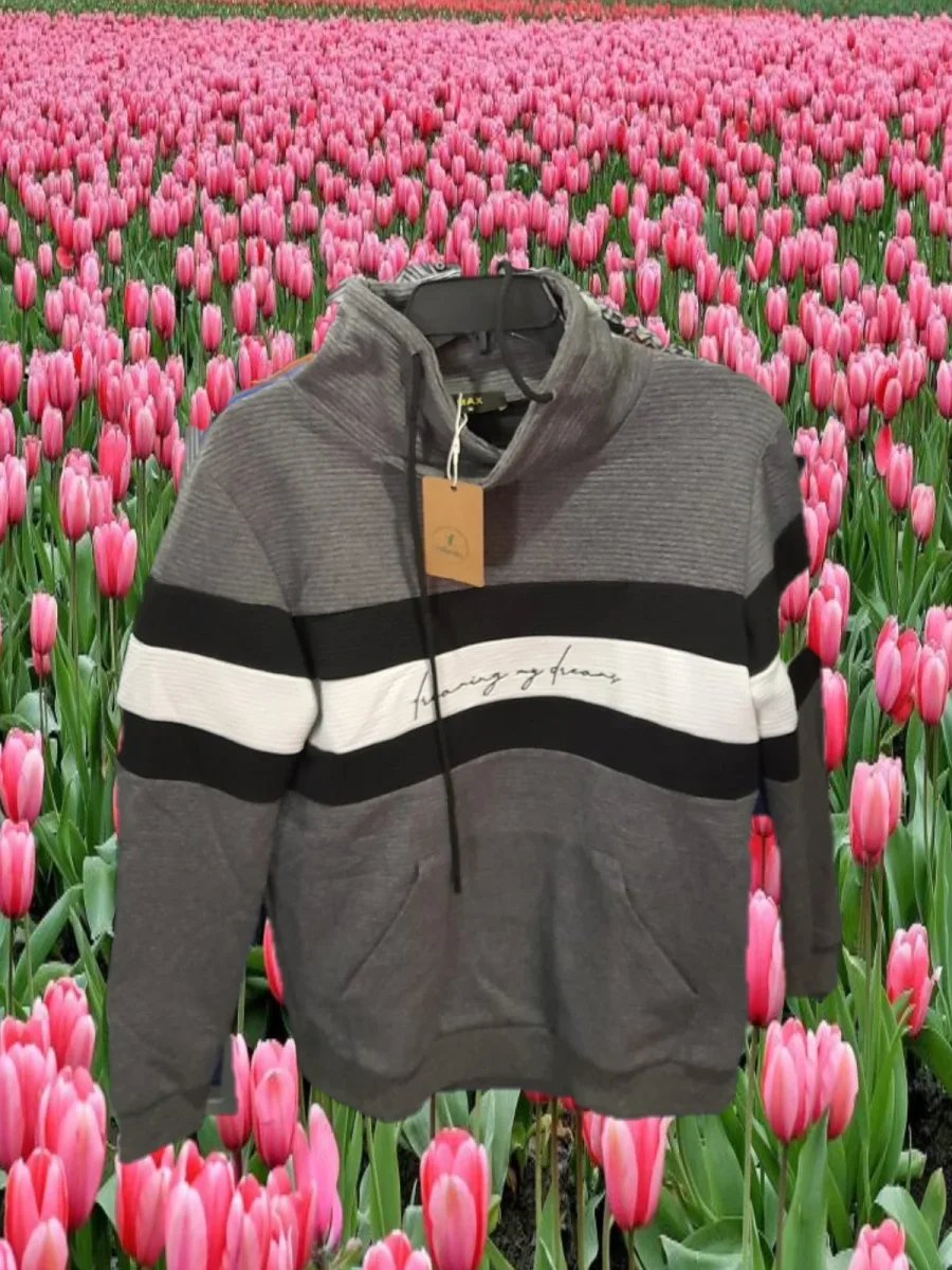SUDADERA HOMBRE GRIS