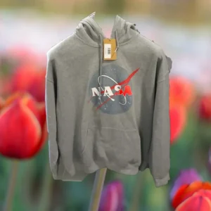 SUDADERA GRIS CON CAPUCHA