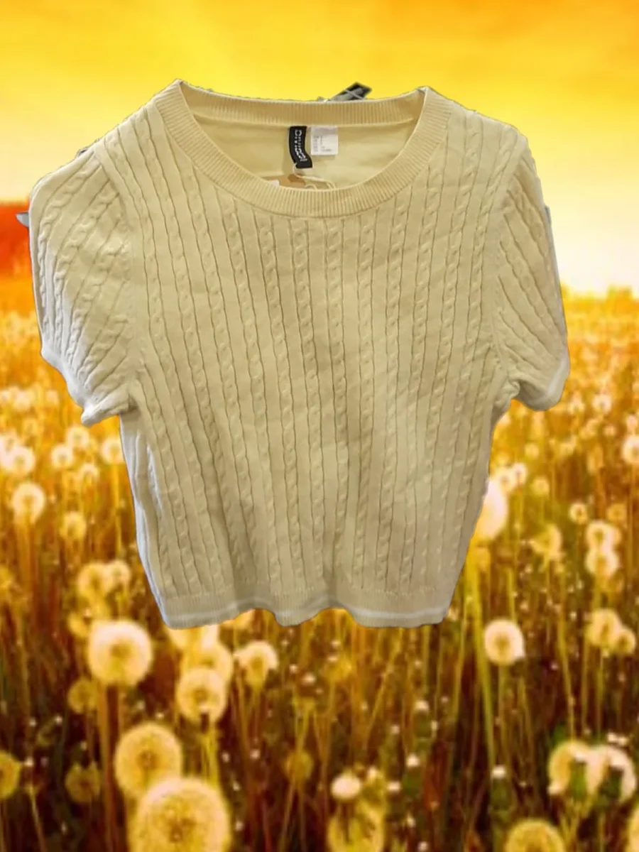 JERSEY MUJER AMARILLO MANGA CORTA