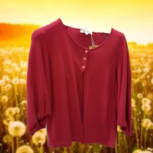 CHAQUETA MUJER DE PUNTO ROSA