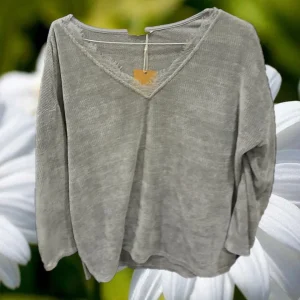 JERSEY MUJER GRIS