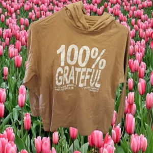 SUDADERA CAMEL CON CAPUCHA NIÑO