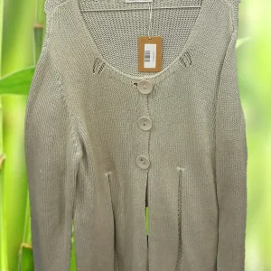 VESTIDO PUNTO BEIGE