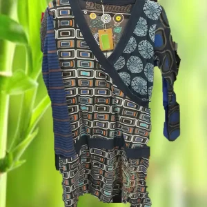 VESTIDO MULTICOLOR