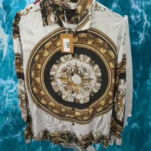 CAMISA MUJER MANGA LARGA CON ESTAMPADO