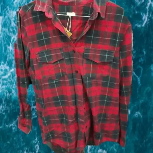 CAMISA MANGA LARGA ROJA LEÑADOR