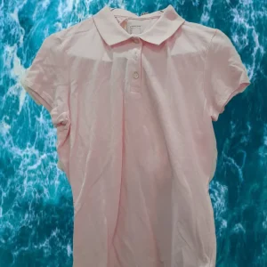 POLO MUJER MANGA CORTA ROSA
