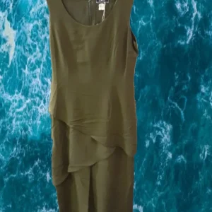 MONO VERDE LARGO SEÑORA