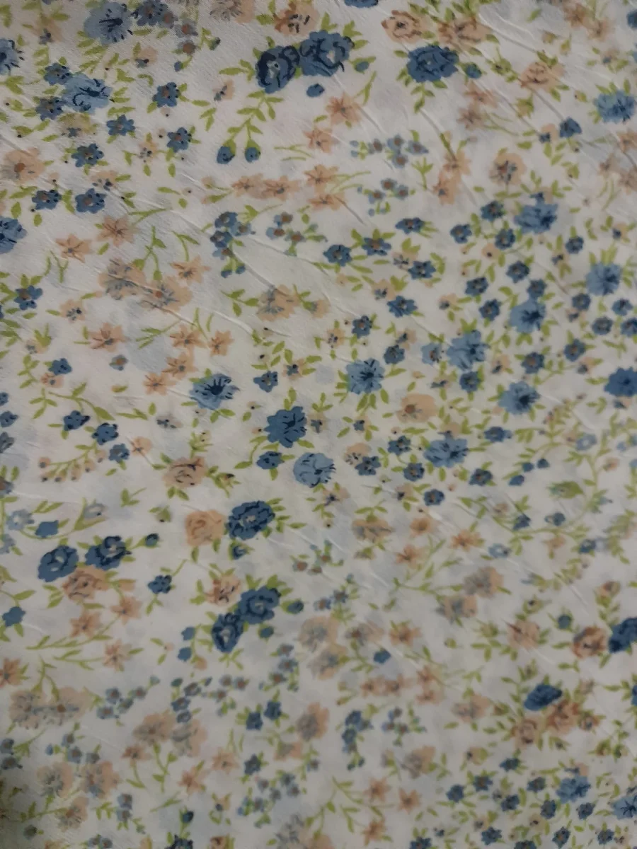 BLUSA TIRANTES BEIGE CON ESTAMPADO FLORAL - Imagen 3