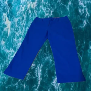PANTALÓN AZUL PIRATA SEÑORA DE VESTIR