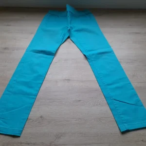 PANTALÓN TIPO JOGGER AZUL MAR ELÁSTICO