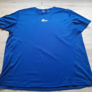CAMISETA M/C AZUL DEPORTE TRANSPIRABLE