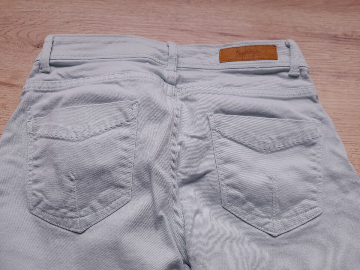 PANTALÓN TIPO VAQUERO AZUL CELESTE NIÑ@ELÁSTICO - Imagen 5