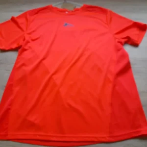 CAMISETA M/C NARANJA DEPORTE TRANSPIRABLE