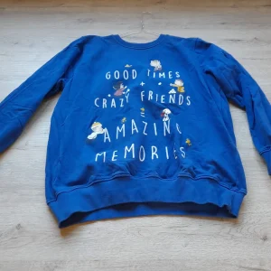 SUDADERA AZUL CON DISEÑO SNOOPY