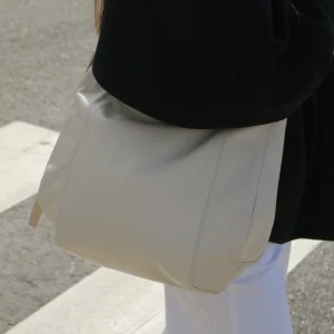 Bolso Piel con Piel Crudo