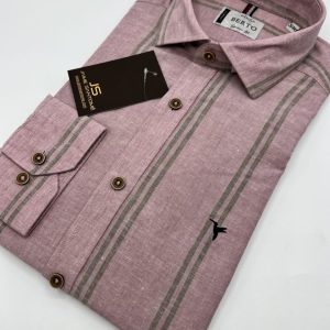 Camisa Lino Rayas