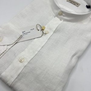 Camisa Lino Cuello Mao