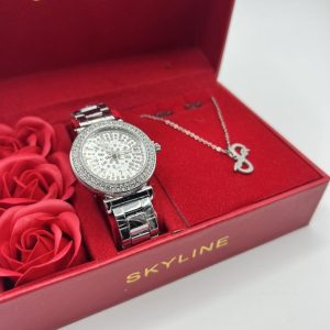 Caja Reloj/Collar/Ptes.