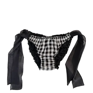 Braga lazos Vichy Black