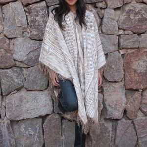 PONCHO DE LLAMA L009 -SOLO POR PEDIDO